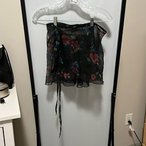 Capezio Mesh Ballet Wrap Skirt